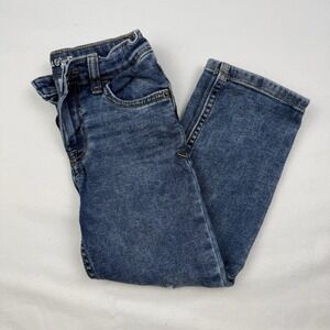 cat & jack ultimate stretch skinny jeans size 5 Blue Girls Distressed